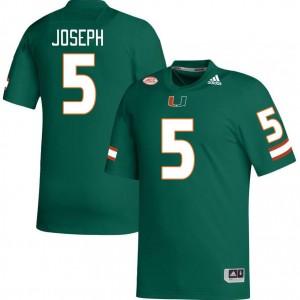 Men Ray Ray Joseph Green Miami College Football #5 Jersey 988919-376